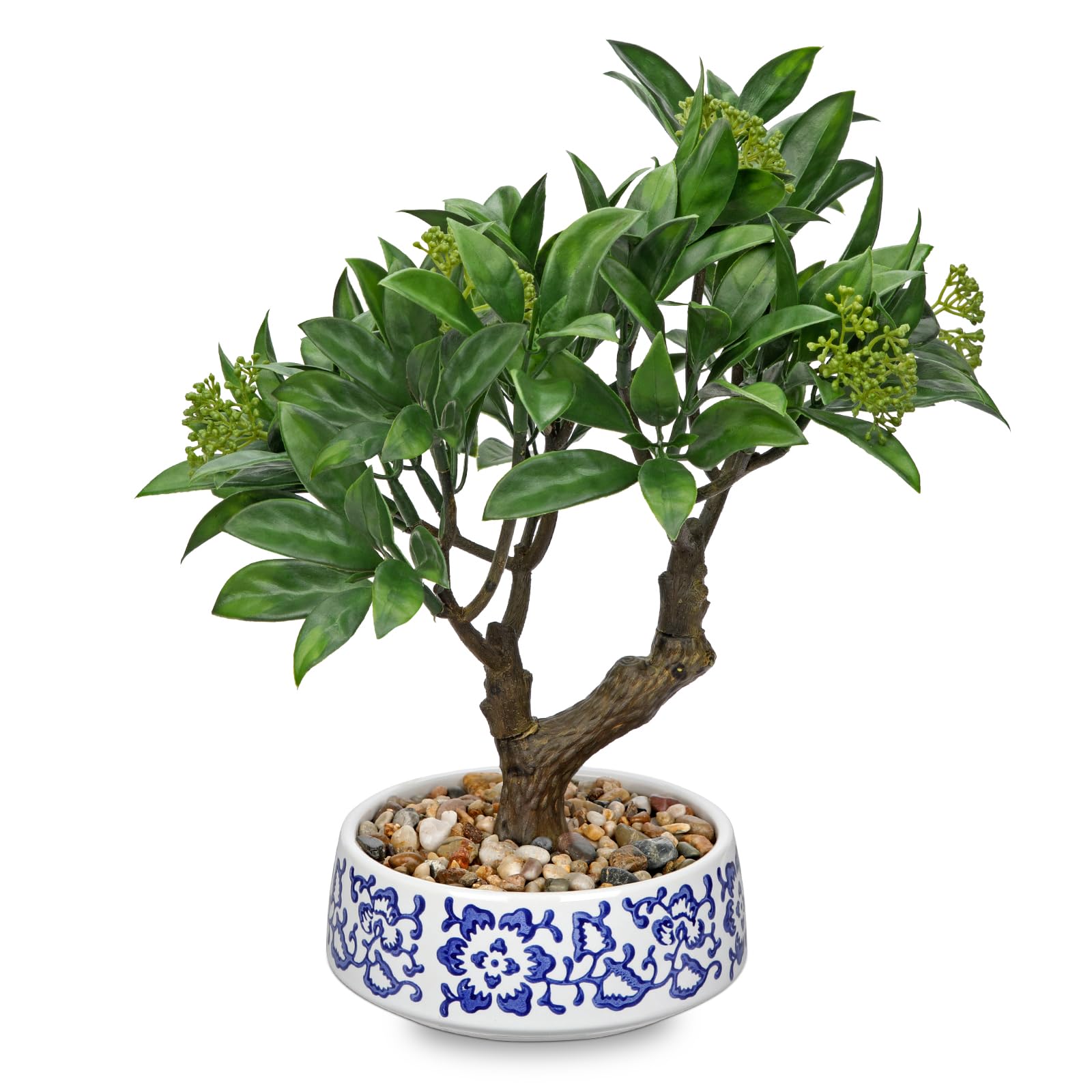 Oairse Artificial Bay Laurel Bonsai