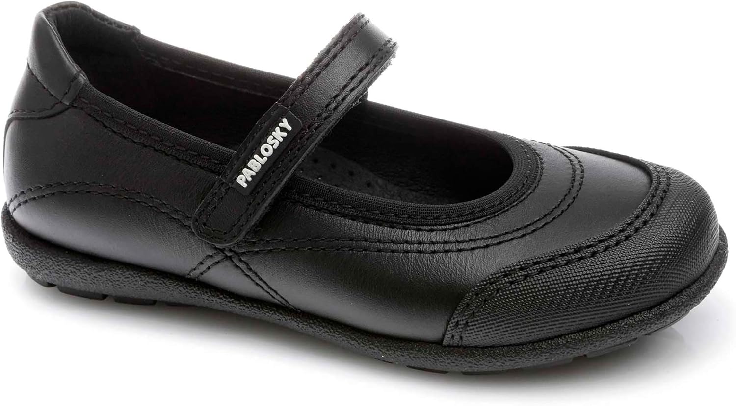 Pablosky Girls 337210 Ballet Flats with Ankle Buckle