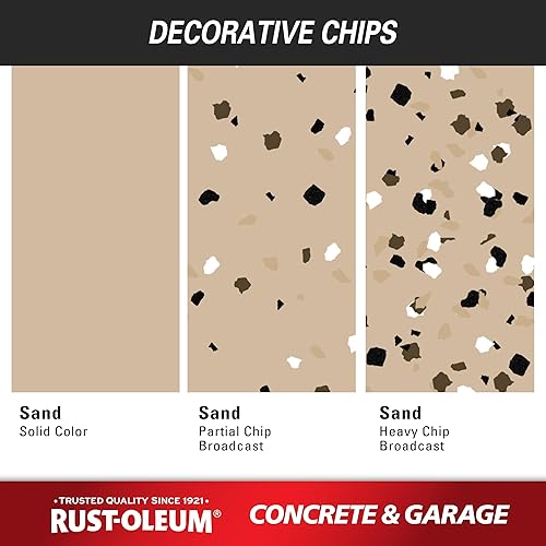 Vista 16 de Rust-Oleum 320202-2PK - Capa de acabado transparente para concreto y garaje, galón, transparente brillante, paquete de 2 Claro