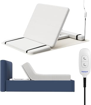 FLEXISPOT Electric Adjustable Bed Frame, 0 60  Adjustable Head Incline, Anti-Snore Design with Quiet Motor, Heavy Duty Metal Bed Base, Tool-Free Assembly, for Disabled & Elderly