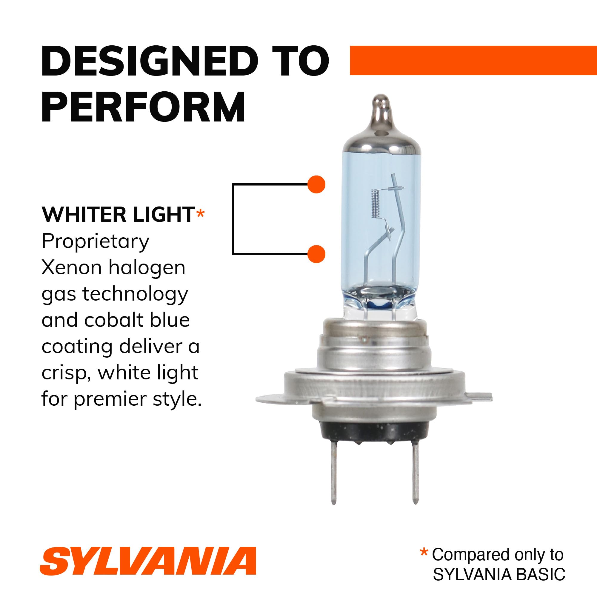 Amazon.com: SYLVANIA H7 (64210) SilverStar zXe GOLD Halogen