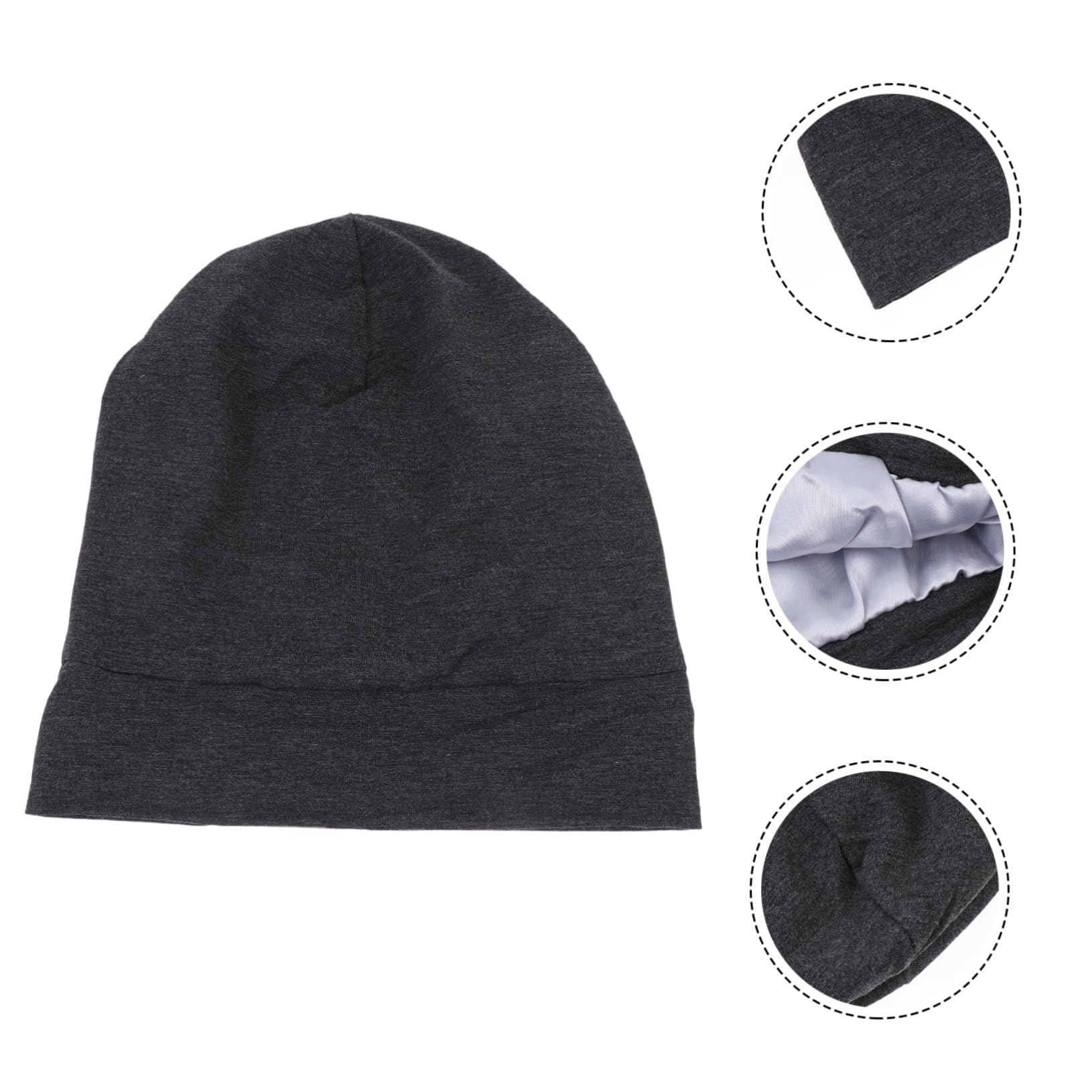 Gorro De Dormir De Doble Capa Diademas De Raso Para Mujer Gorro De Quimioterapia Cubierta De La Cabeza Para Dormir Cintas Para El Pelo Diadema Gorra De Spa Recubrimiento