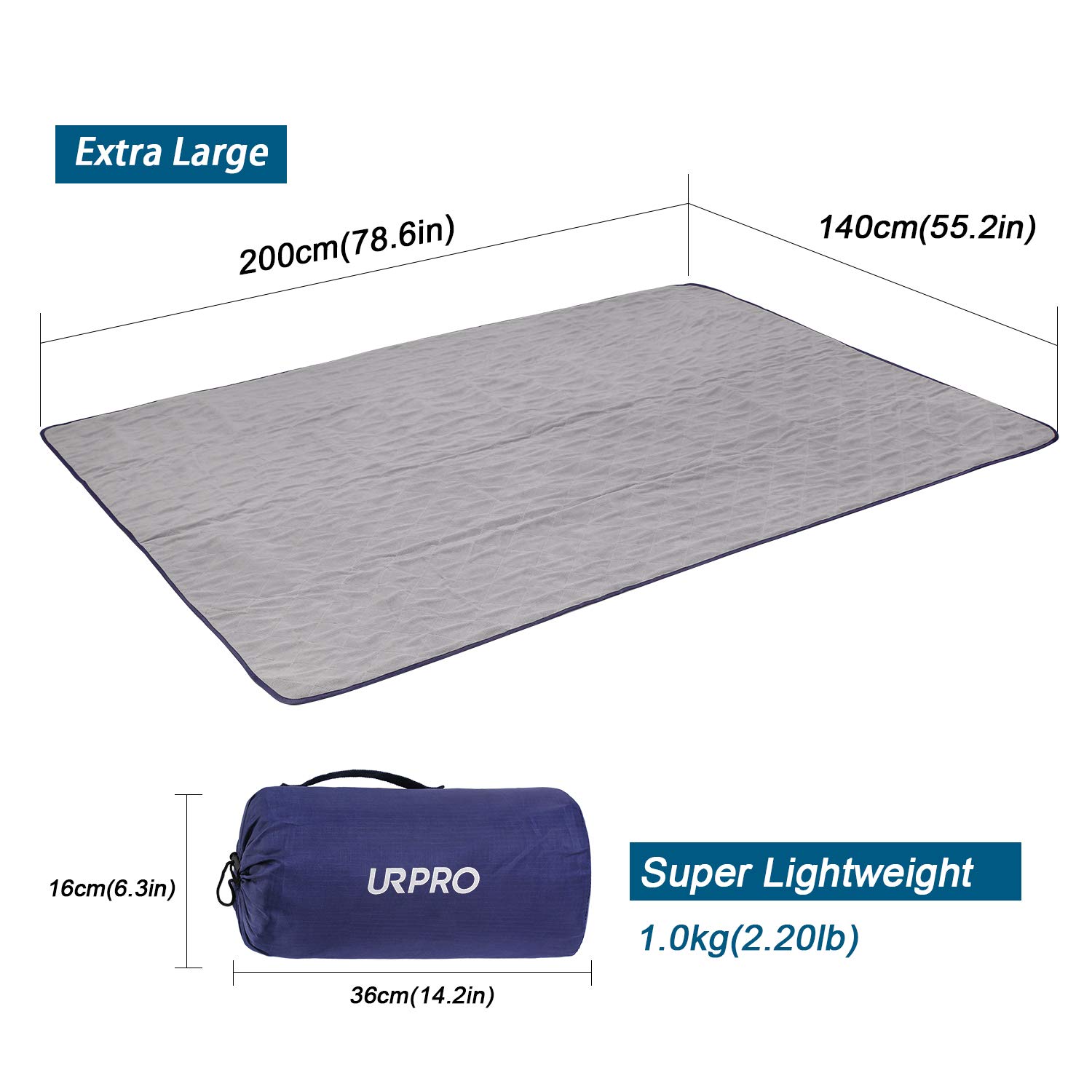 Manta de Forro Polar Impermeable