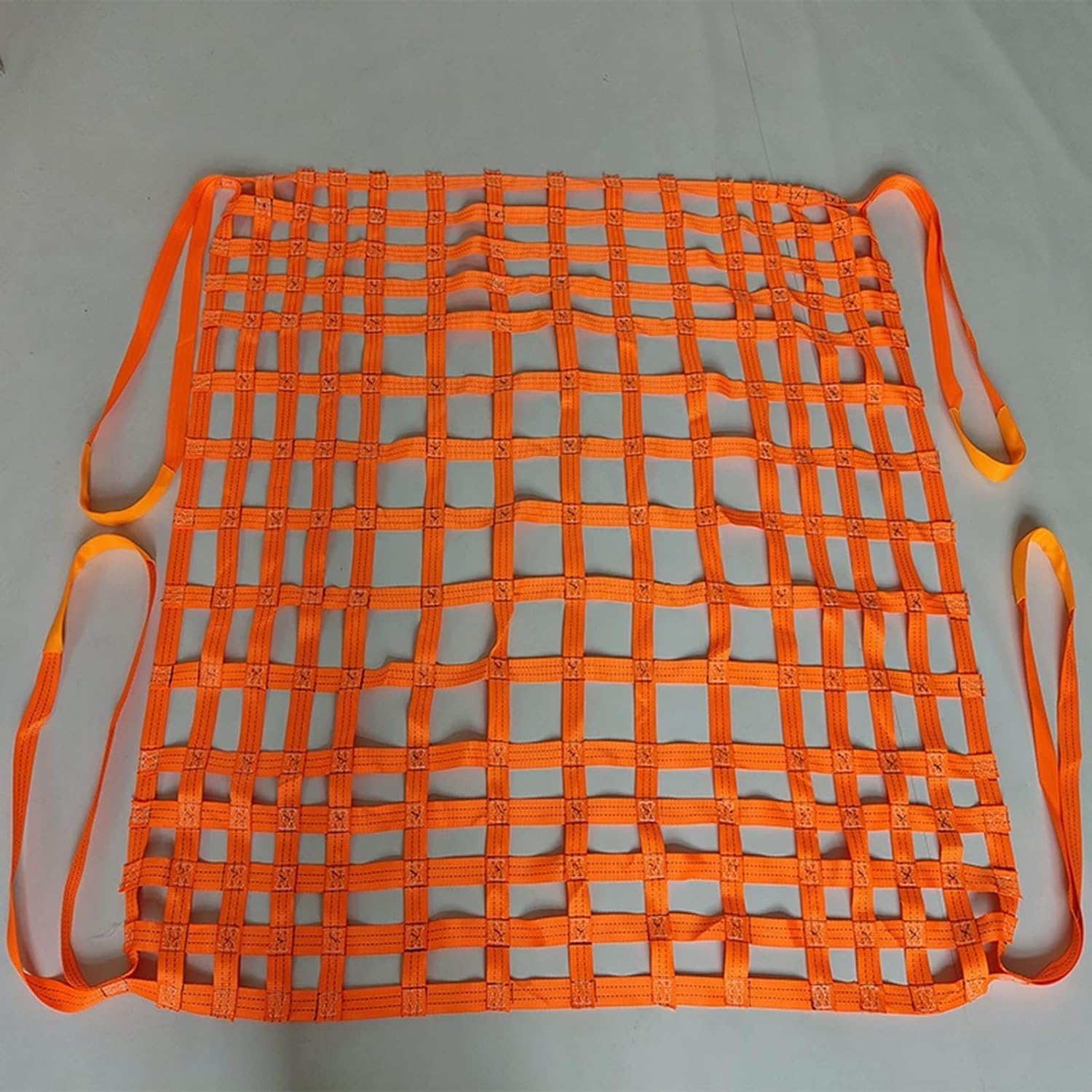 WQPMNYG Heavy Duty Cargo Lifting Net Lifting Net,Cargo Net Material Handling Sling,Lifting Luggage Net,Mobile Loading and Unloading Heavy Loads Nylon Sling nets(1 X 1M/Mesh 10cm/Load 2t)
