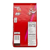 Vista 2 de KIT KAT Tamaño de bocadillo de oblea de chocolate con leche, paquete de fiesta de caramelos, 29.8 onzas