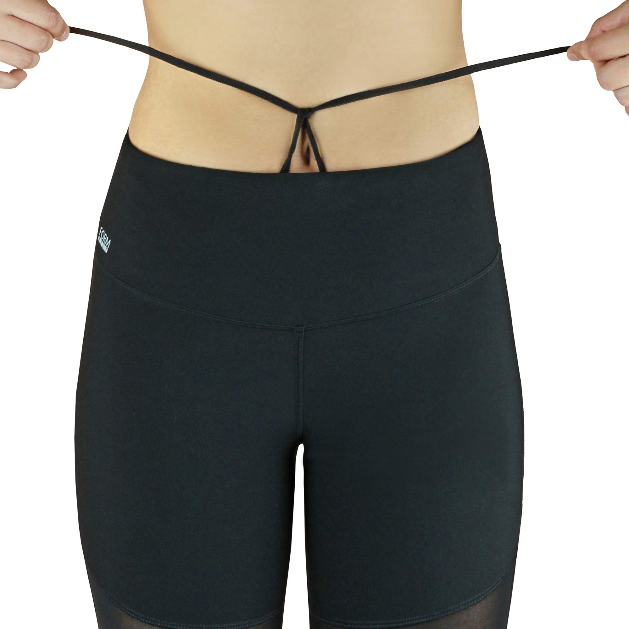 Formbelt® - Pantalón Largo de Running con Bolsillo integrada para Teléfonos Móviles, Leggings Deportivo para Mujeres Riñonera Llaves Gimnasio Mujer Jogging Correr Escalada o Yoga
