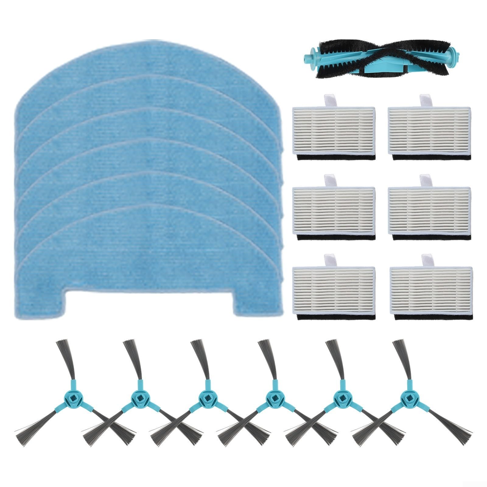 Cepillos Laterales para Lubluelu L15 Pack de 6(E)