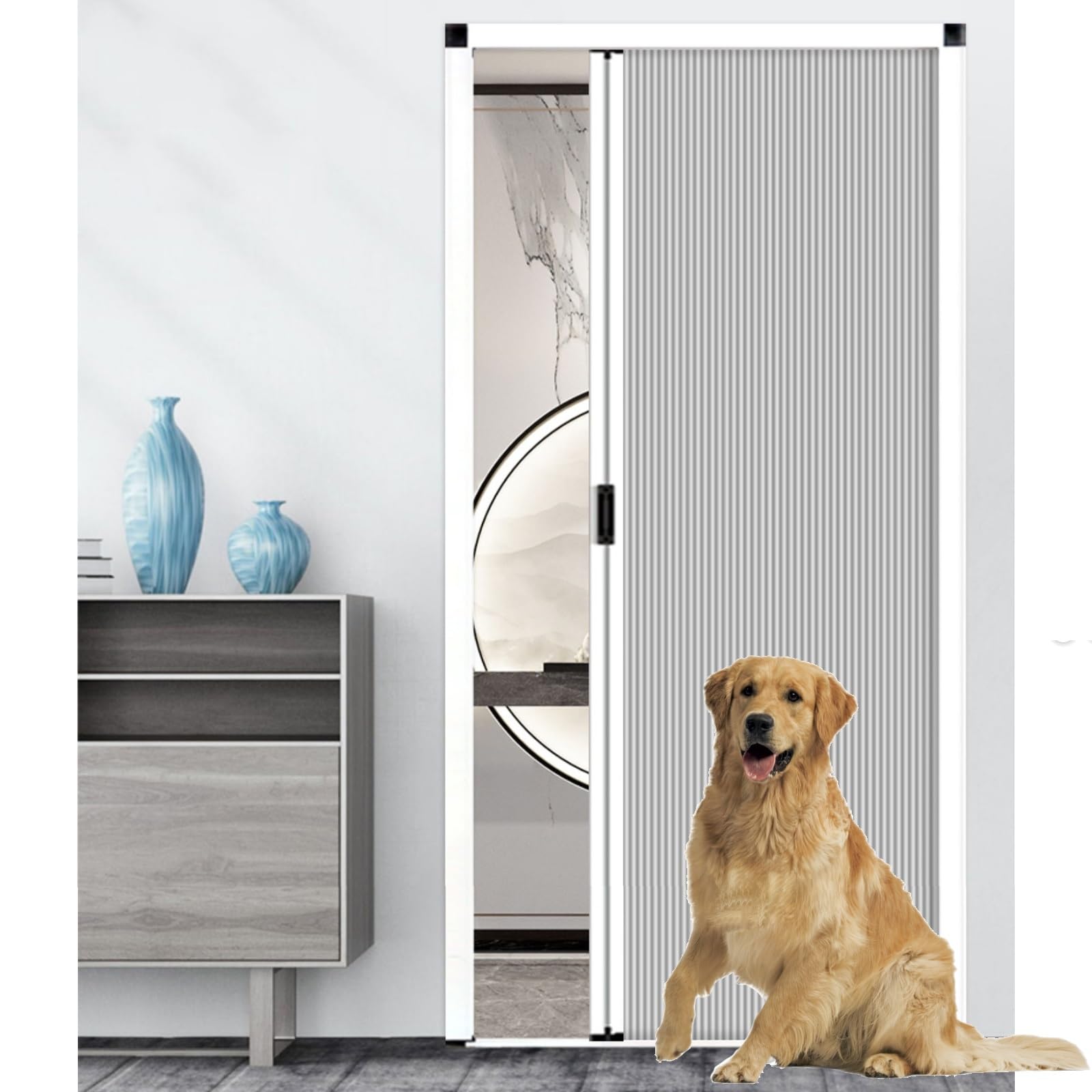 Amazon.com: AMUFJJ Accordion Door with Lock 79 80 81 82 83 84 85
