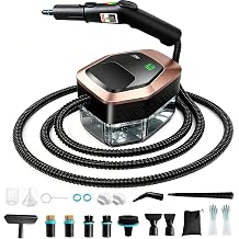 Steam Cleaner for Home & Car, 3-Level Adjustable Pressurized Steamer for Cleaning, 10s Heat-Up, 1.8L Large Tank, Handheld Portable Steamer Cleaner for Furniture,Upholstery,Grout,Tile,Walls, Bathroom
