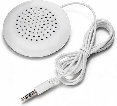 DIY Pillow Speaker, Portable 3.5mm Stereo Speaker for MP3 MP4 CD Player