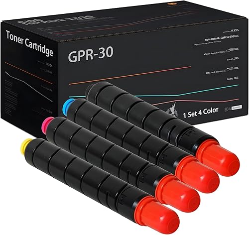 GPR-30 2789B003 2793B003 2797B003 2801B003 Cartucho de tóner compatible con impresoras Canon imageRUNNER Advance C5045 C5051 C5250 C5255 - Alto