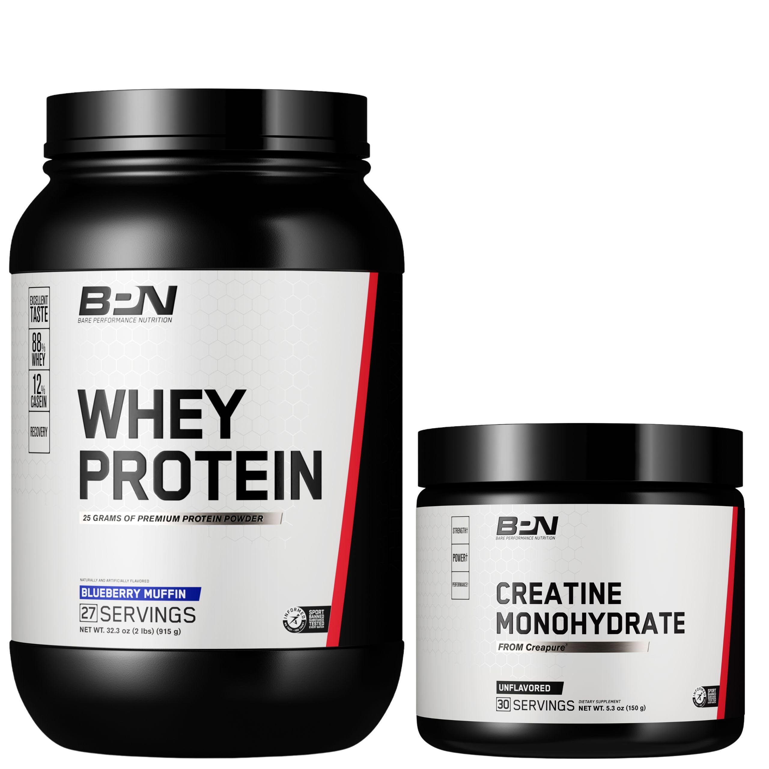 Amazon.com: BARE PERFORMANCE NUTRITION BPN Whey Blueberry Muffin