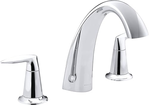 Kohler T45115-4-CP Alteo - Tapacubos para grifo de baño, válvula no incluida, talla única, cromo pulido