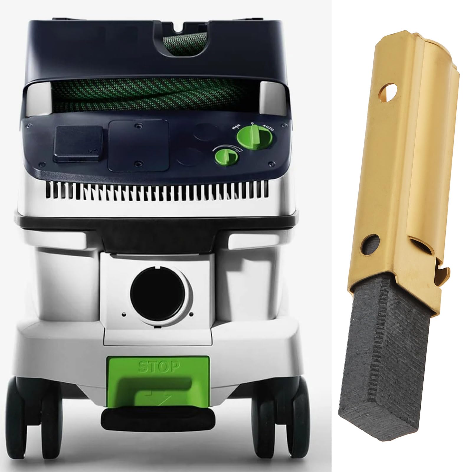 2 szt. Elektronarzędzia Szczotki węglowe do silnika, 5,5 x 11 × 37 mm, kompatybilne z Festool 496268