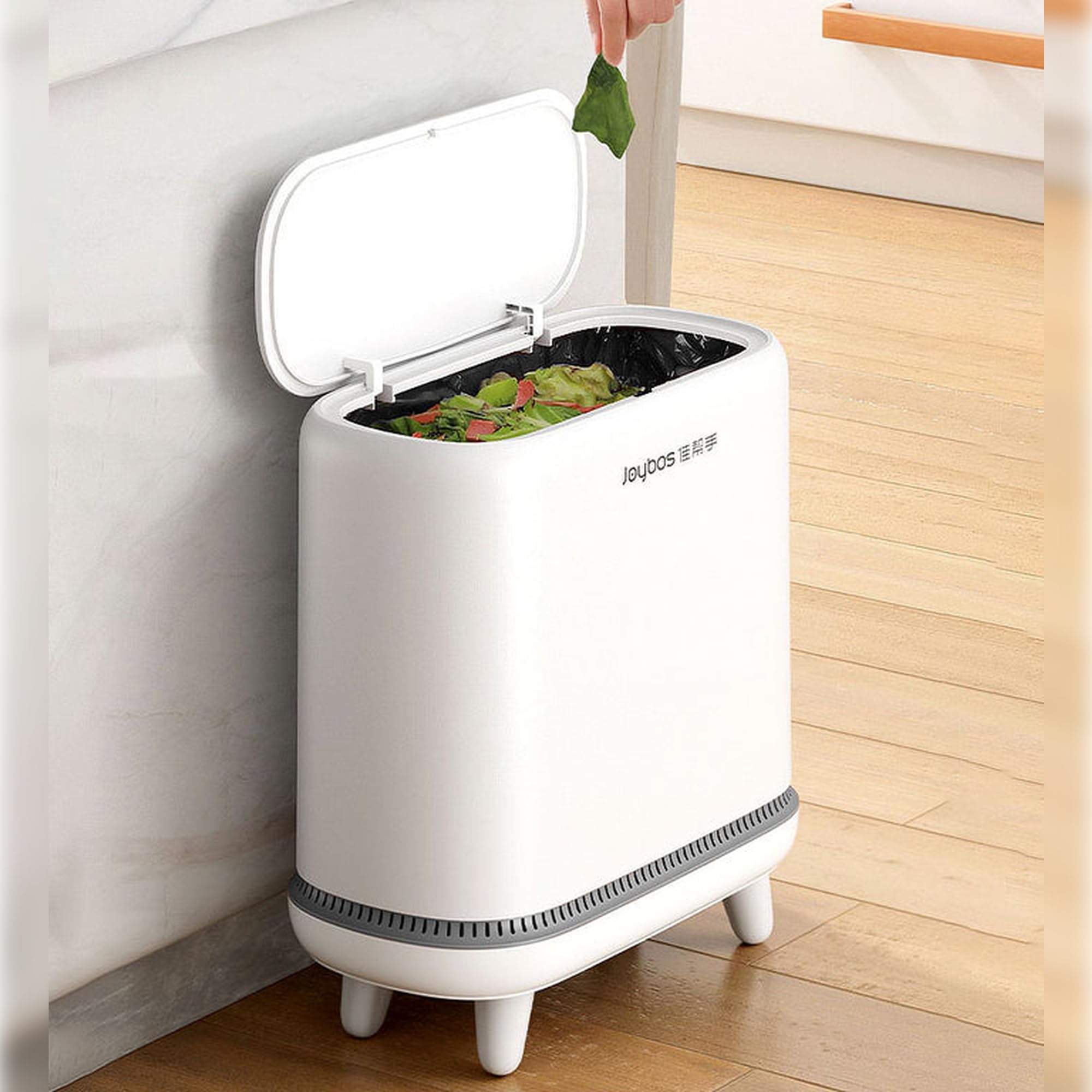JOYBOS Cubo De Basura Con Altura 12,5L