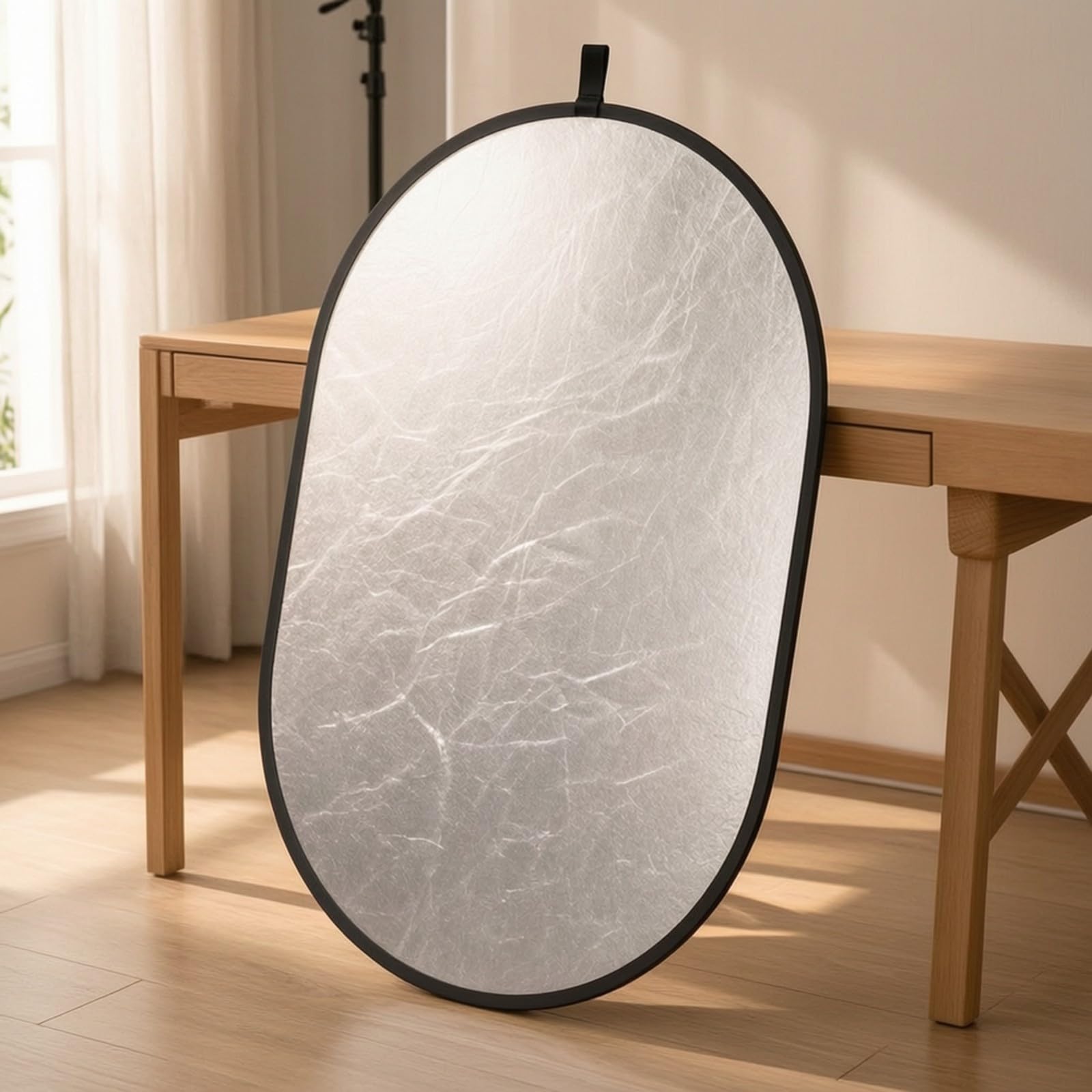 Reflector Plegable Claro y Plateado, 150x200cm