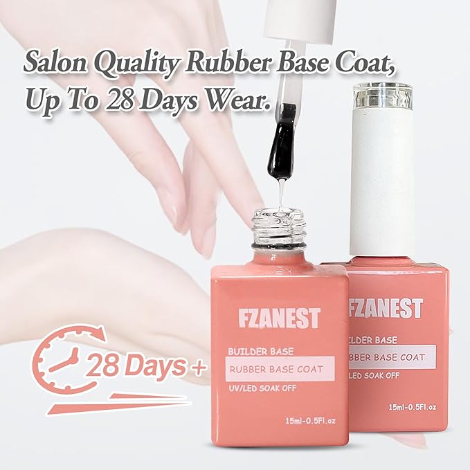Gel Constructor de Goma Libre de Hema FZANEST para Uñas miniatura 6