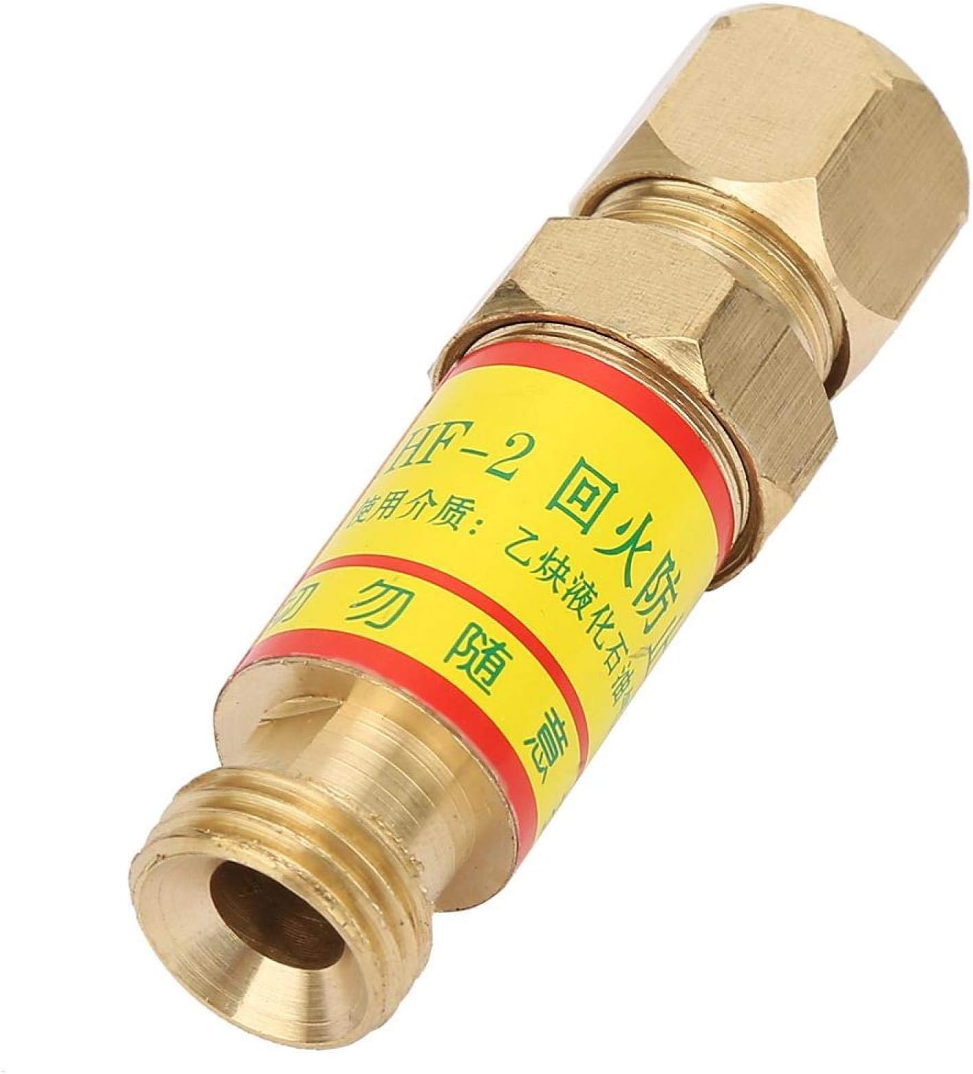 Oxygen Flashback Arrestor, Oxygen Acetylene Flashback Arrestor Oxygen Check Valve High Quality for Acetylene Control for Oxygen Control(Acetylene Tempering Device)