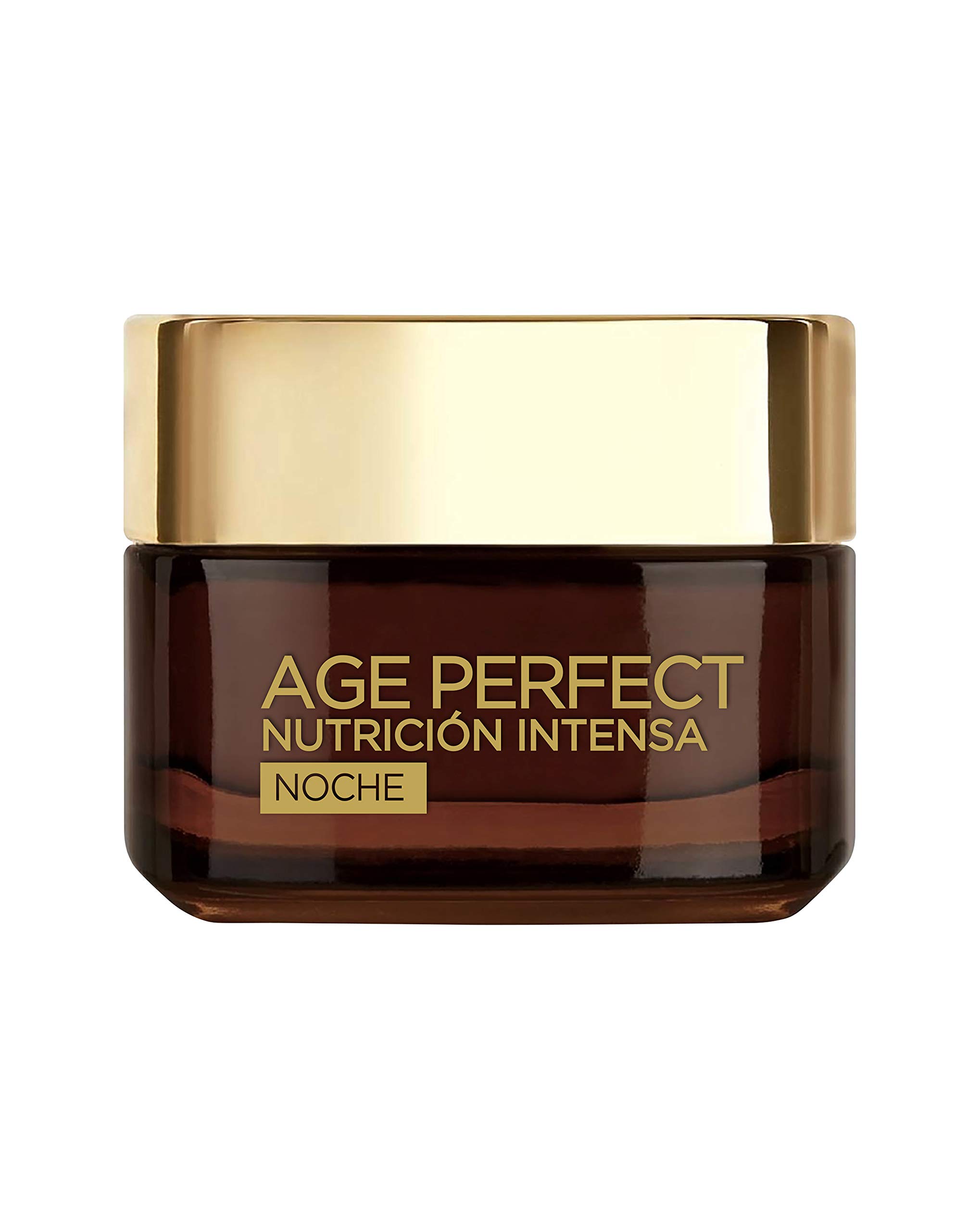 L'Oreal Paris Men Expert Age Perfect Nutrición Intensa - Crema Rica Reparadora de Noche para Pieles Maduras y Desnutridas - 50 ml