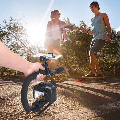 Miniatura 4 de Cámara réflex digital de 3 zapatossin espejocámara de acción estabilizador de teléfono soporte de expansión soporte para cineasta de películas