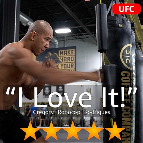 Miniatura 5 de Jukestir Solo saco de boxeo con movimiento dinámico. Mejor juego de pies que la bolsa de doble extremo, bolsa de velocidad. Más agilidad que la