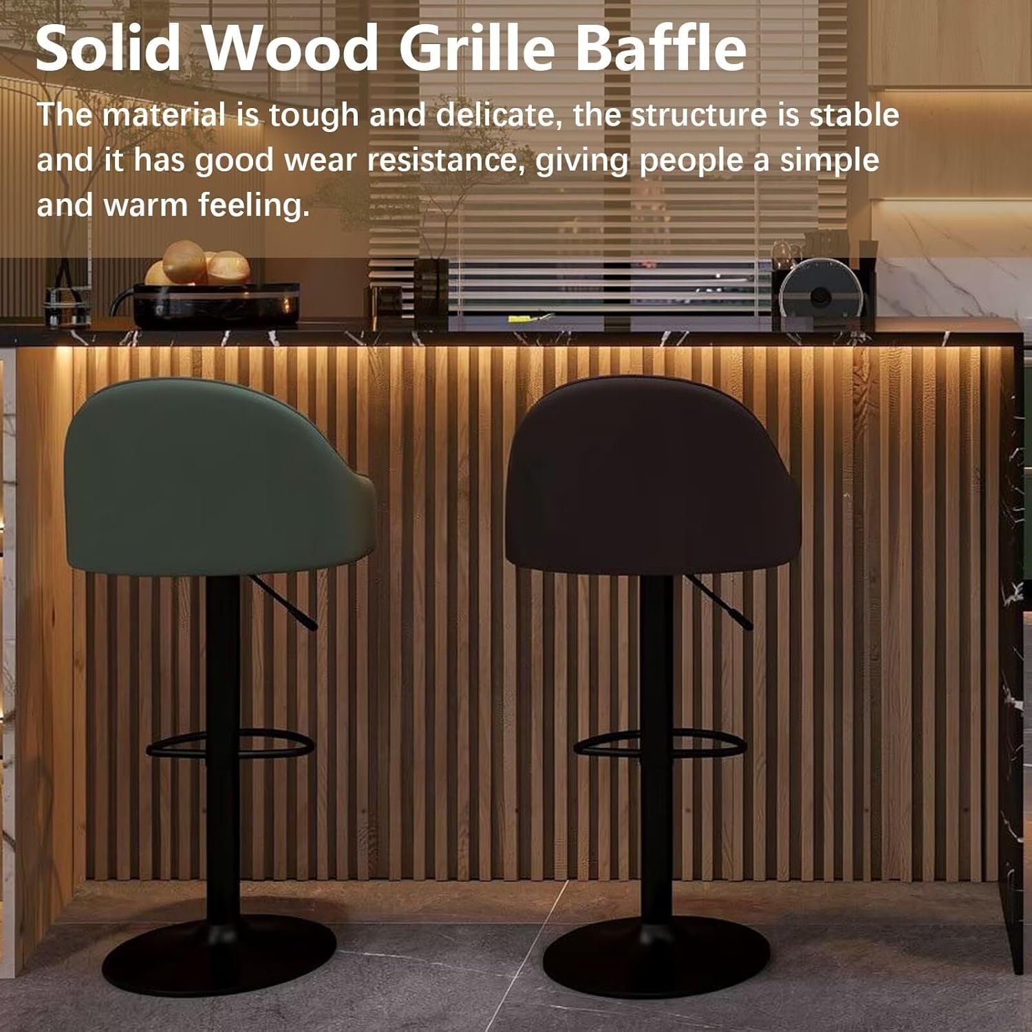 Kitchen Island with Storage - Kitchen Island Table with LED Lighting, Modern Dinner Table Includes Open Shelving, Integrated Charging Ports, Slim Profile for 2 (84IN No Chairs)