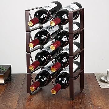 Amazon｜ワインラック ワインスタンド 金属製 ワインボトル