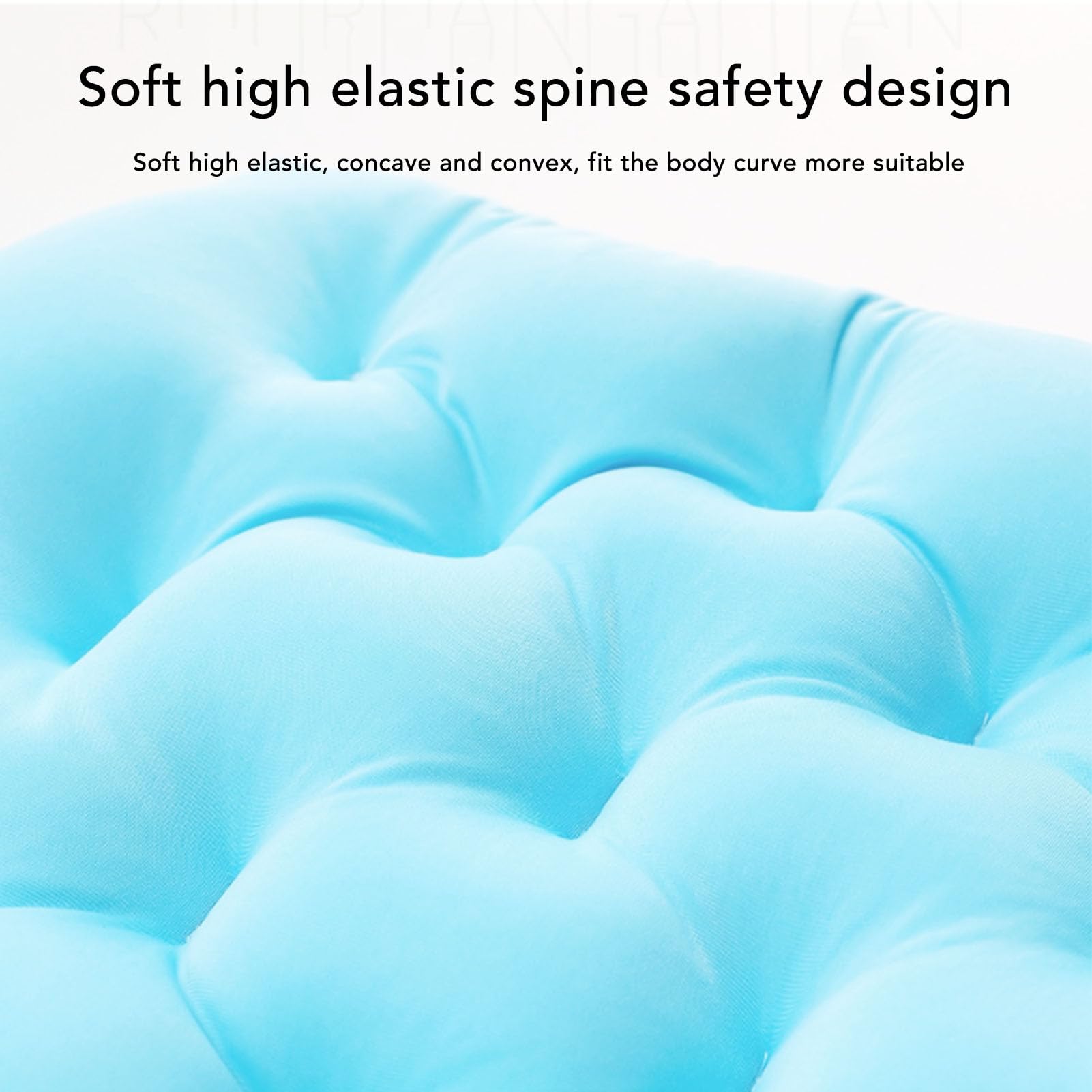 Almohada de Baño para Cuerpo Completo Soporte Ergonómico para