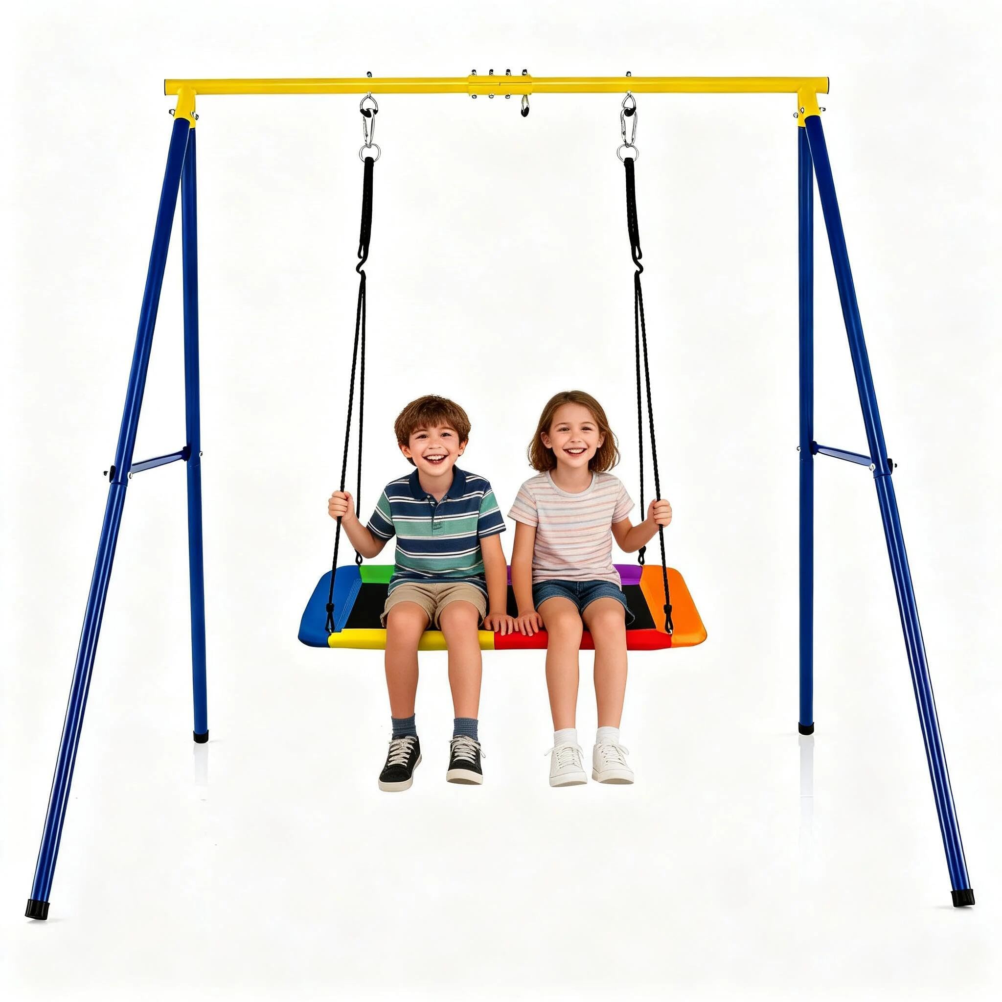 Amazon.com: Costzon 550lbs Swing Frame Stand with 60'' Platform