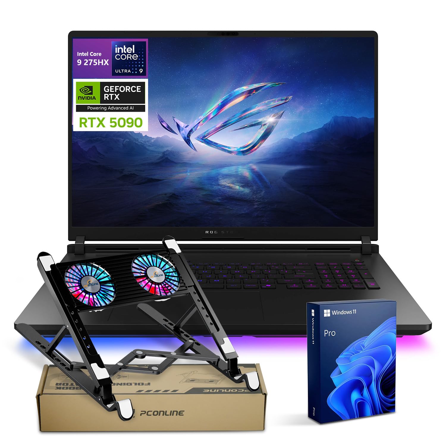 Amazon.com: ASUS ROG Strix Scar 18 G835 Intel Ultra 9 275HX NVIDIA