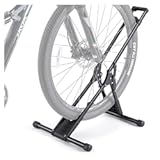 CHEPARK Bike Floor Stand Rack- Indoor Bike Stand for Garage&sol;Home - Bike Storage Bicycle Parking Rack Fit 20”-29” Mountain Road Bikes &lpar;1 Bike Rack&rpar;