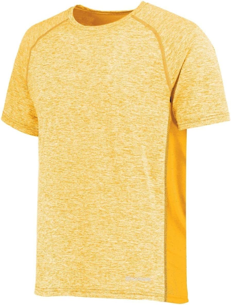 Holloway Sportswear Electrify Powered by Coolcore® Tee 3XL Gold Heather