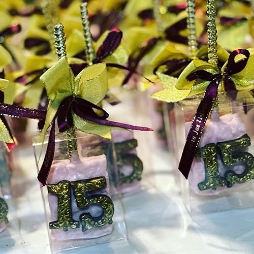 Miniatura 4 de JCXGRVC Paquete de 36 cajas de golosinas de arroz Krispie de 3.5 x 2.4 x 1.38 pulgadas, cajas de pastel para tartas, cajas de macarrón para