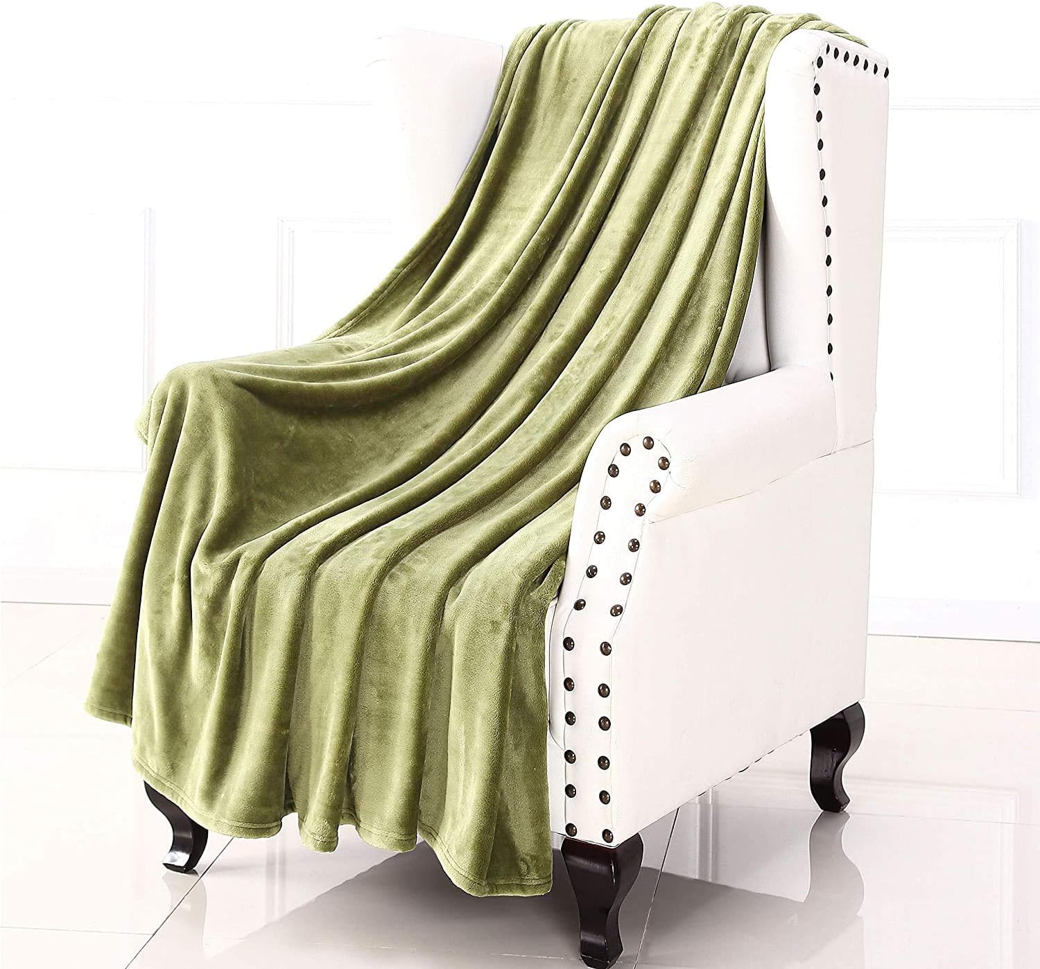 NEWSHONE Home Fleece Sheets Twin Blanket Queen Size Brown Lightweight Super Soft Cozy Luxury Bed、Couch Throw Blanket