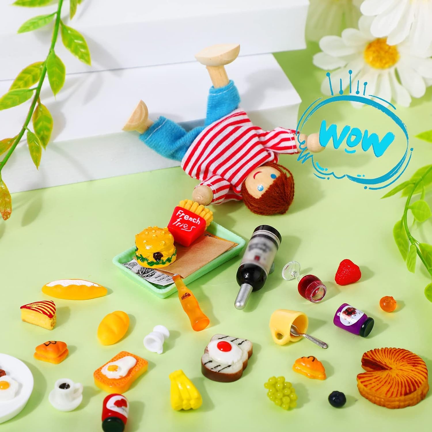 Lindo Balde De Pollo Frito En Miniatura Para Casa De Muñecas A Escala 1 12 Hamburguesa Minicomida Para Muneca Blyth Ob11 Accesorio De Juguete
