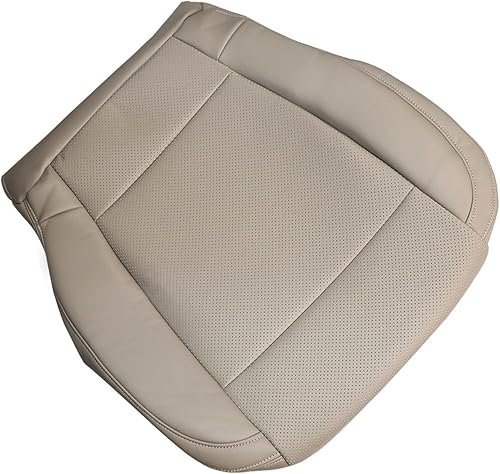 Miniatura 5 de NLQR Cubierta del asiento delantero del conductor inferior de cuero de repuesto para Ford F150 Lariat 2015 2016 2017