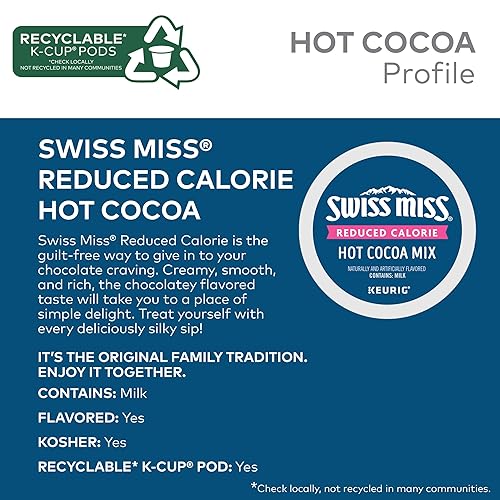 Vista 74 de Swiss Miss Milk Chocolate Hot Cocoa Keurig - Cápsulas de taza K