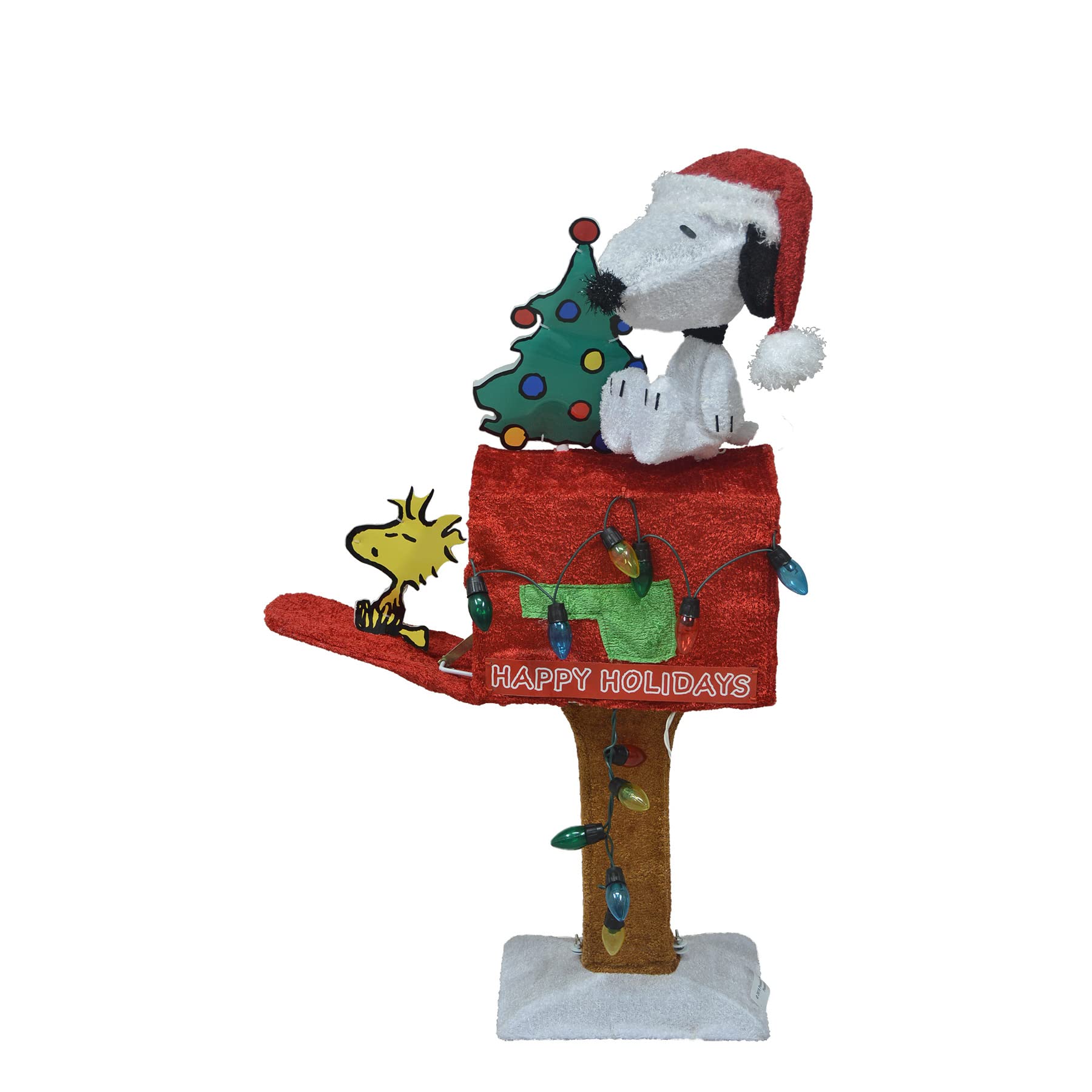 Amazon.com: Peanuts 32 Inch Prelit Christmas Holiday Yard Decor 3D