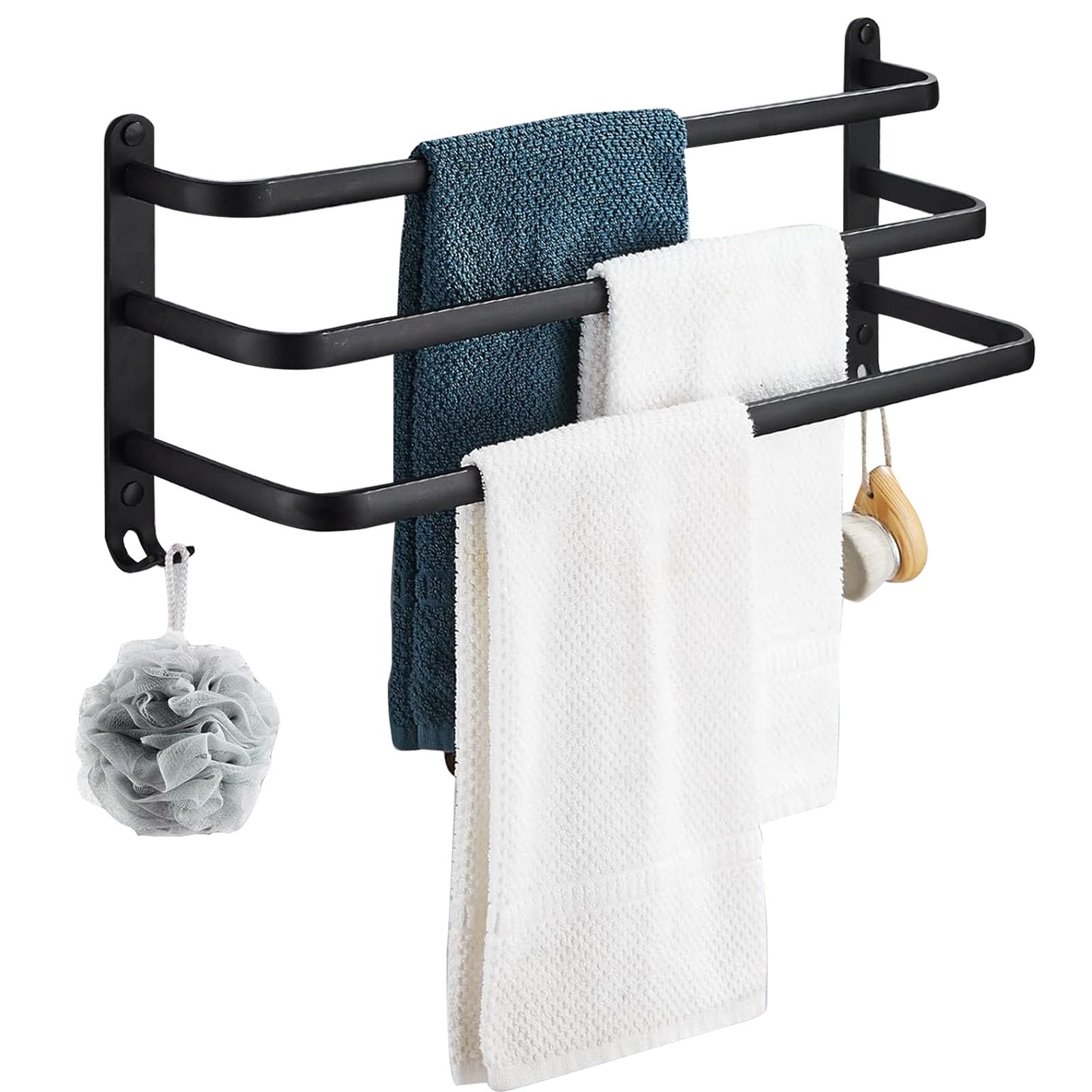 Porte-serviettes pour salle de bain et cuisine : l'accessoire 70cm idéal à l'hôtel ou au bureau