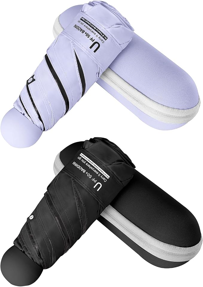 Compact travel umbrella
