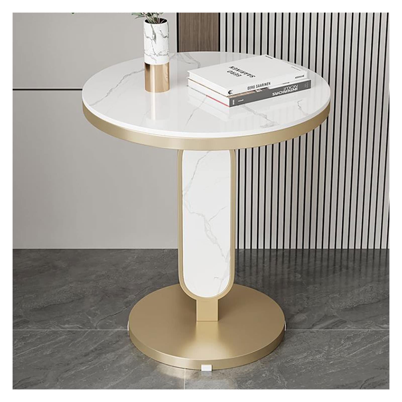 Chambre à coucher et intérieur extérieur table de salon avec cadre en métal