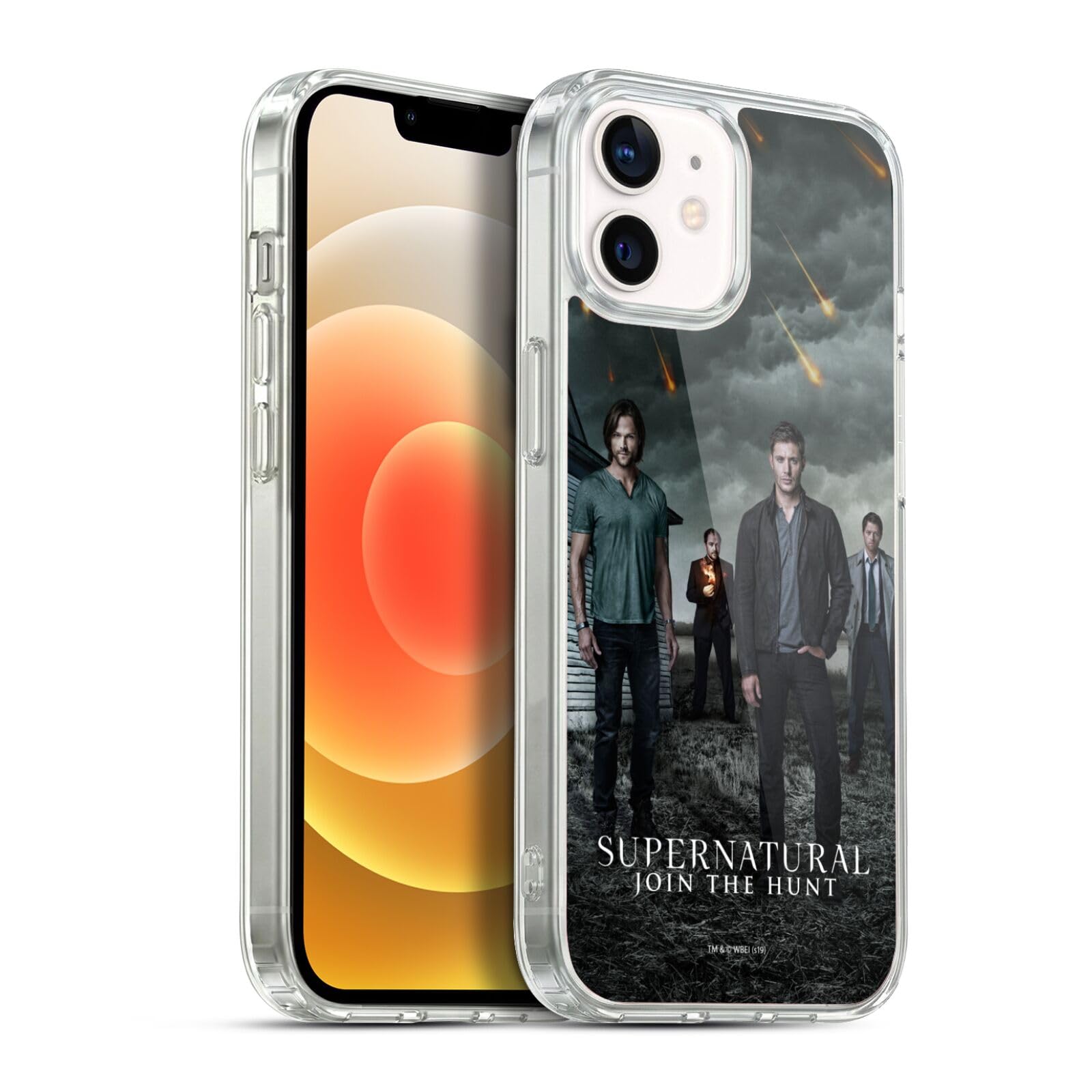 Funda Supernatural para iPhone 12 carcasa flexible suave antideslizante 7