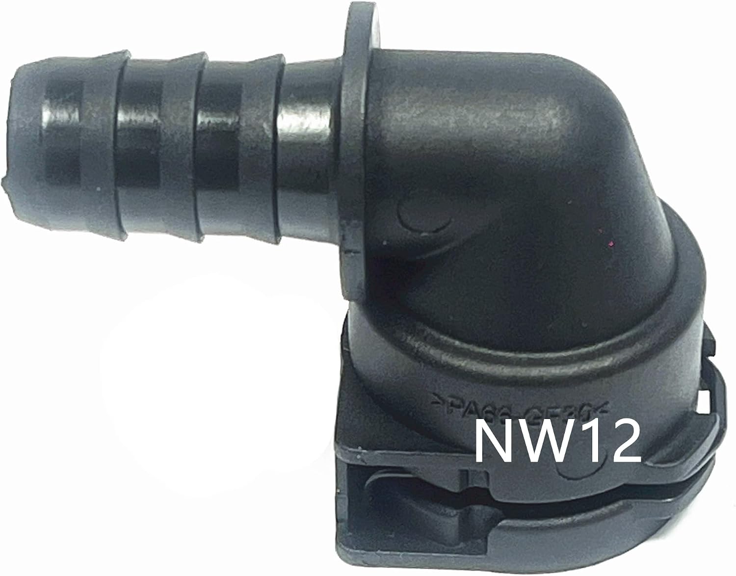 NW12, 90°, Coolant Hose Connector Adapter,Radiator Pipe Line Fitting for Chevrolet Mercedes-Benz BMW Audi Volkswagen Volvo Buick,Engine Heater Hose Assembly Junction Repair Kit Barbed, 5/8 inch, 16mm
