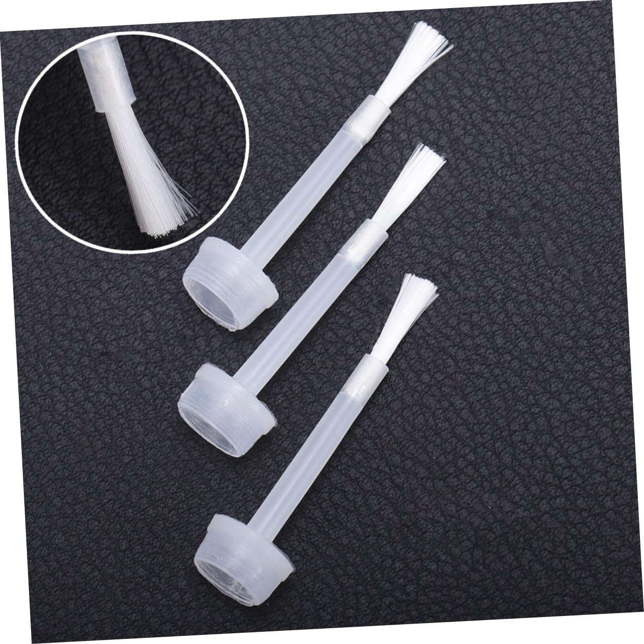 Healvian 2 Set Di Pennelli Di Ricambio Per Smalto Per Unghie Per Immersione Di Liquidi Setole Morbide Strumenti Per Manicure 400 Pezzi * 2