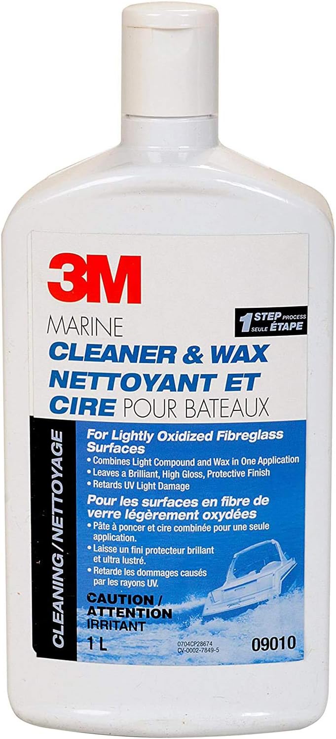 3M Scotch Marine Cleaners, Restorers & Waxes One Step Cleaner and Wax
