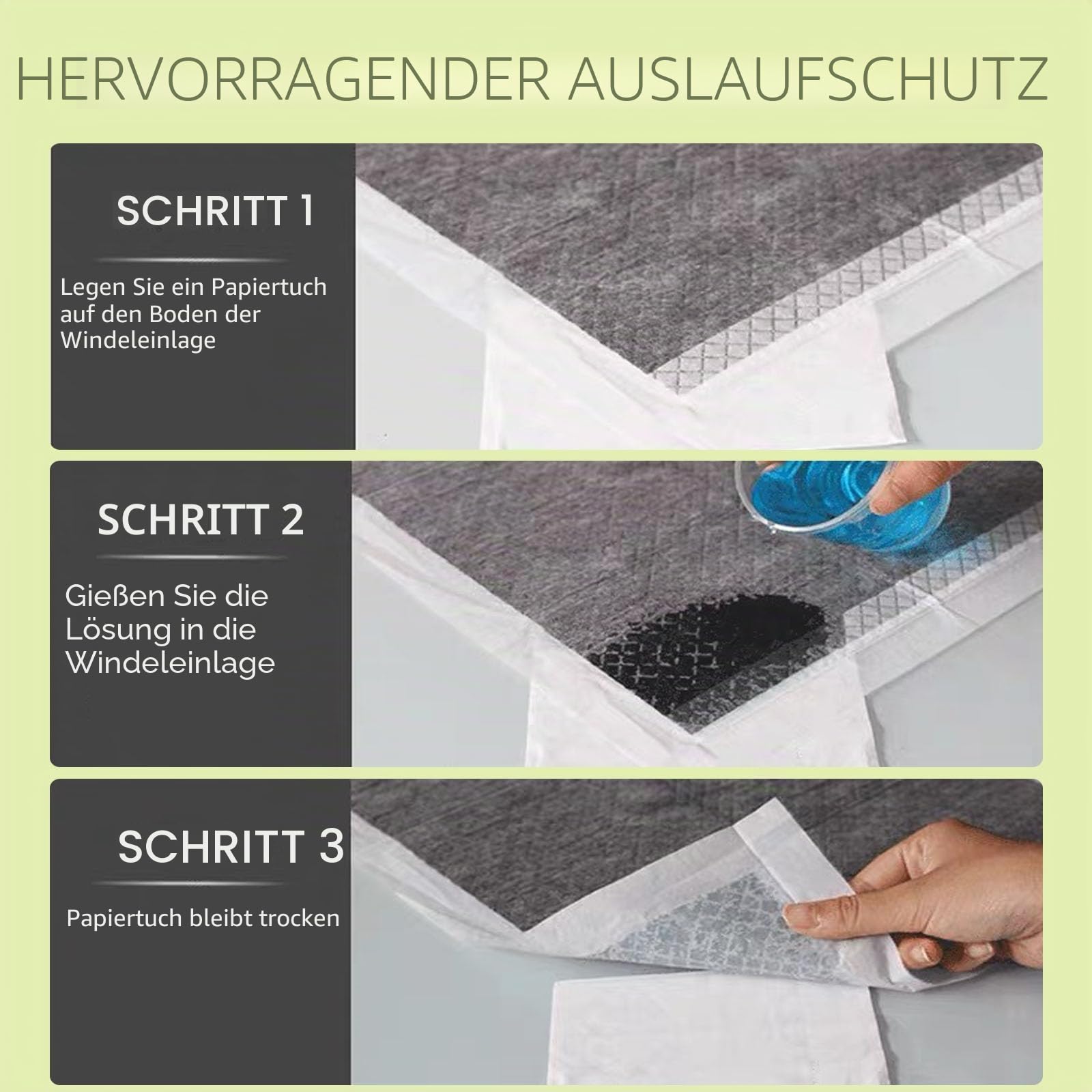 PIPI Matten für Kaninchen, Hygienematte für Meerschweinchen, 60 Stück Einweg-Käfigeinlagen mit Super Saugfähig & Geruchshemmend für Welpen Katzen Chinchillas Hamster Frettchen Lgel (60x45cm)