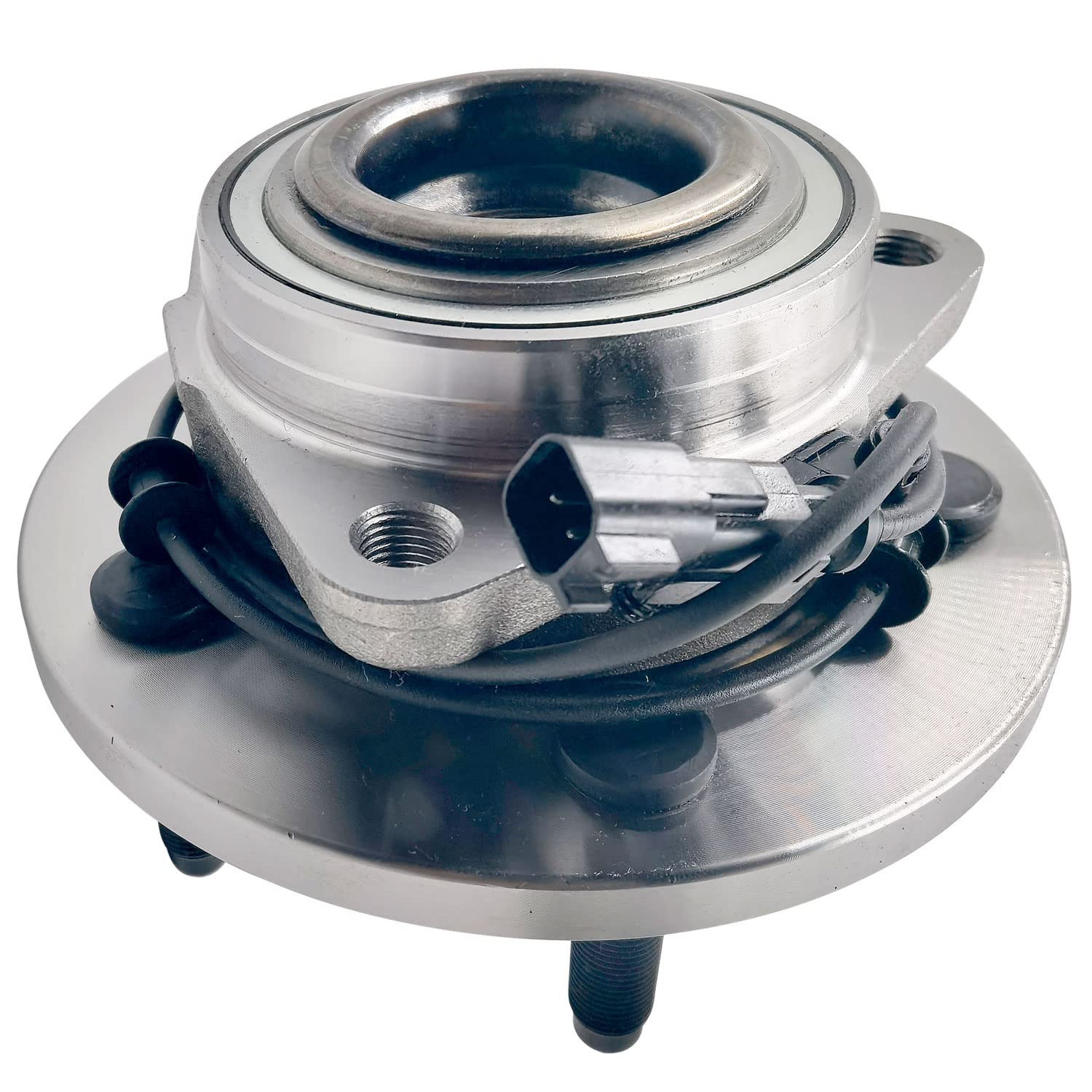 513271 Front Wheel Bearing and Hub Assembly 5 Lugs w/ABS Replacement for 2006-2009 Aspen Dodge Durango Hub Bearing Assembly