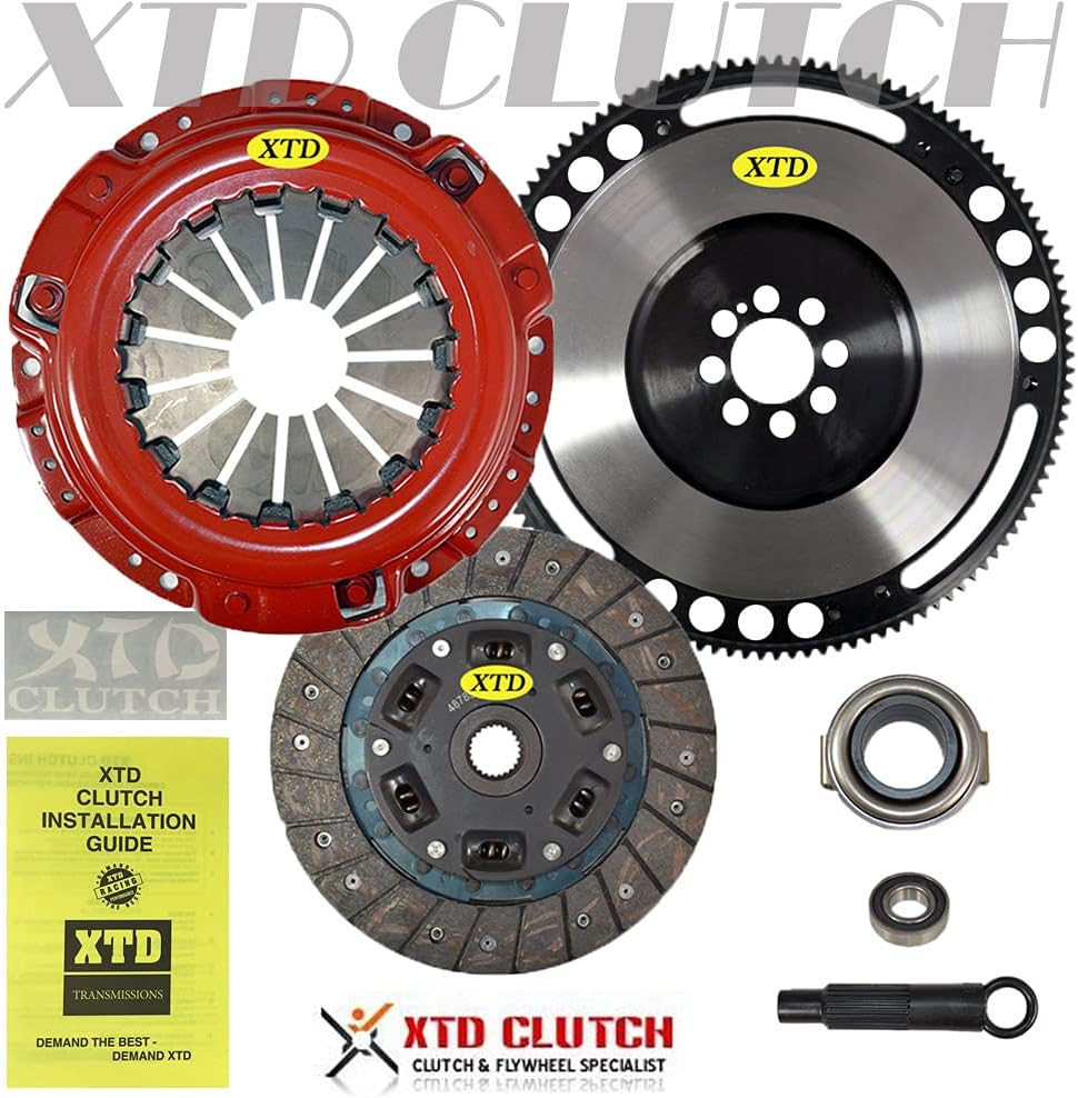 XTD PRO STAGE 2 SPORT CLUTCH & 10LBS FLYWHEEL KIT COMPATIBLE WITH PRELUDE ACCORD H22 H23 F22 F23