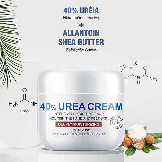 40% Urea Cream,Urea Foot & Hand Cream 40 Percent for Cracked Heels and Dry Skin,Cracked Heel Repair cream,Deep Moisturizing, Callus Remover and Soften, Foot Moisturiser for Women&Men,Maximum Strength