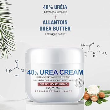 40% Urea Cream,Urea Foot & Hand Cream 40 Percent for Cracked Heels and Dry Skin,Cracked Heel Repair cream,Deep Moisturizing, Callus Remover and Soften, Foot Moisturiser for Women&Men,Maximum Strength